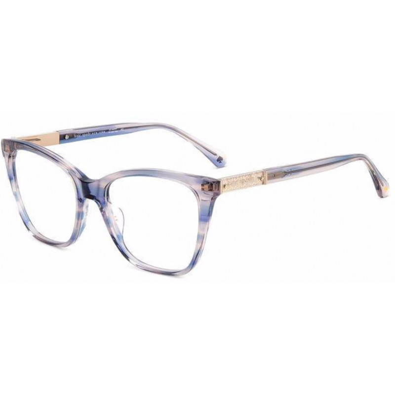 Eyeglasses Kate Spade CLIO/G 38I Blue Horn 53mm