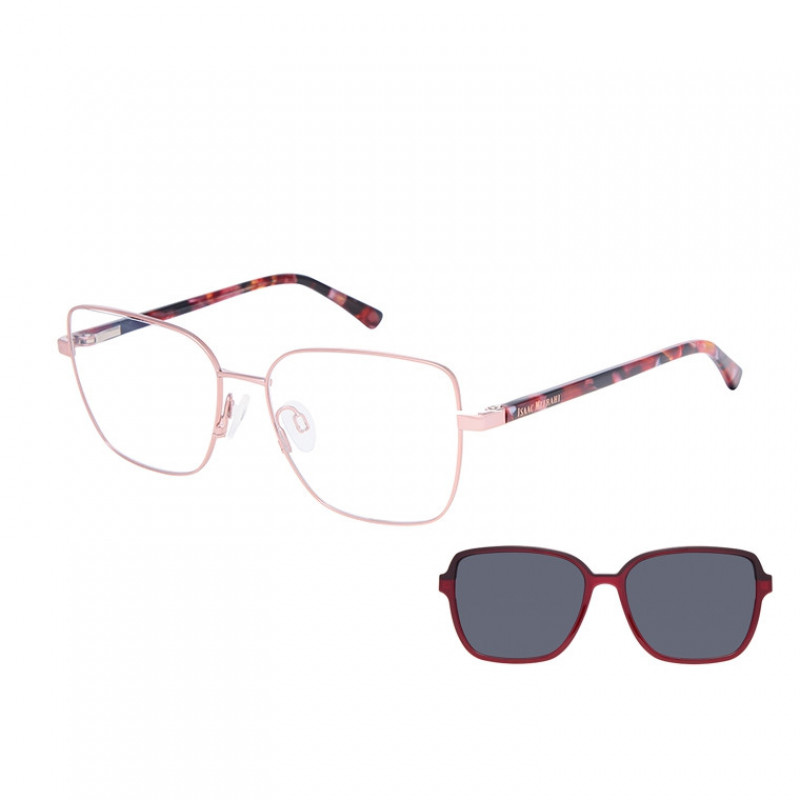 Eyeglasses Isaac Mizrahi NY 30107 Burgundy BU 56mm