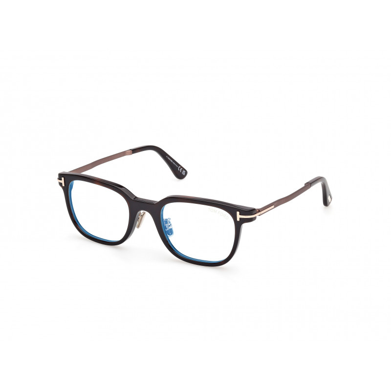 Eyeglasses Tom Ford FT 6022 -D-B Asian fit 052 Dark Havana / Shiny Rose Gold 52mm