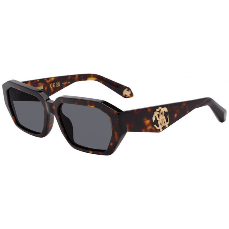 Sunglasses Roberto Cavalli SRC 113 0743 Shiny Brn/Ylw Hav 57mm