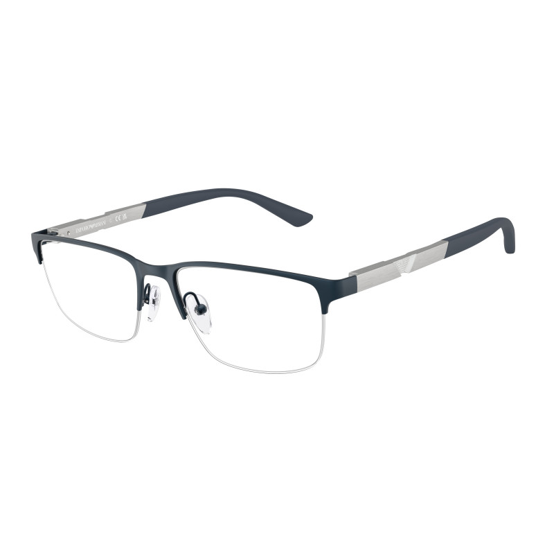 Eyeglasses Emporio Armani EA 1164 3042 Matte Blue Demo Lens 56mm