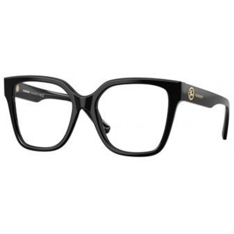 Eyeglasses Burberry BE 2443 F 3001 Black Demo Lens 53mm