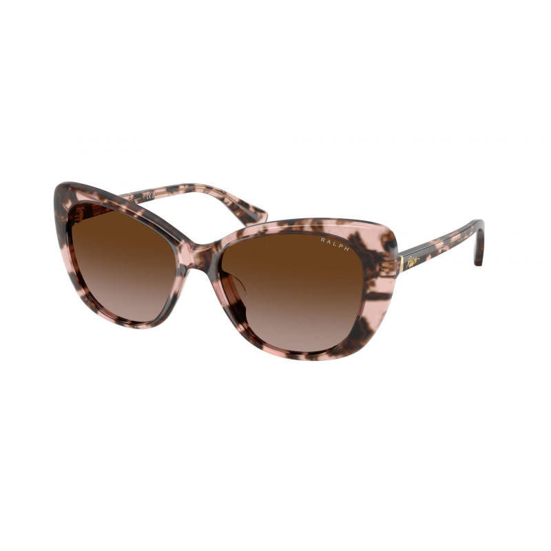 Sunglasses Ralph RA 5329 U 605813 Shiny Pink Havana / Brown Gradient Polyamide Standard 56mm