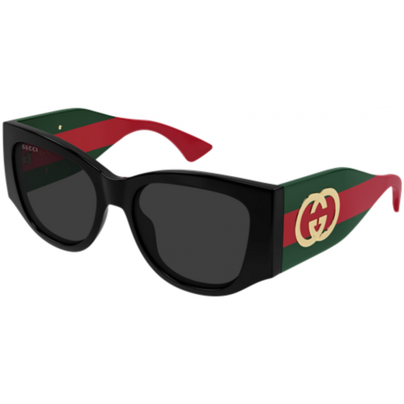Sunglasses Gucci GG 2115 S- 001 Black / Grey Green 55mm