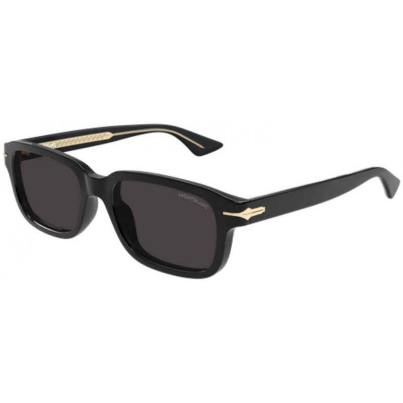 Sunglasses Montblanc MB 0436 S- 001 Black / Grey 54mm