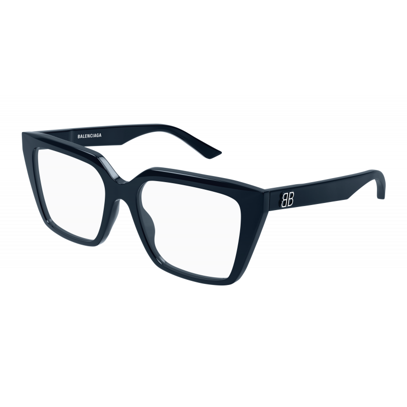 Eyeglasses Balenciaga BB 0130 O- 011 Blue / Transparent 53mm