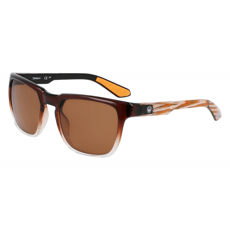 Sunglasses DRAGON DR SLIP ATH LL POLAR 232 Brn Grad/Apr Resin/Ll Pol 54mm