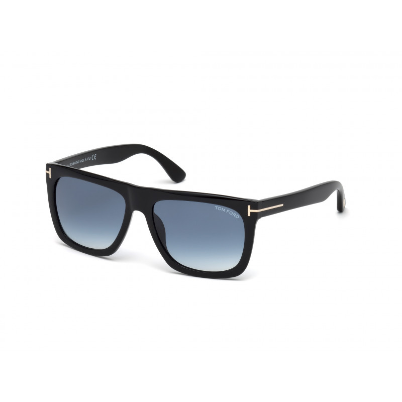 Sunglasses Tom Ford FT 0513 01W Shiny Black / 57mm