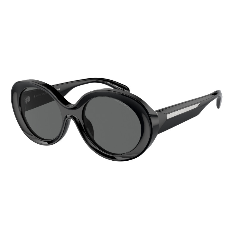 Sunglasses Emporio Armani EA 4231 U 501787 Shiny Black Dark Grey
