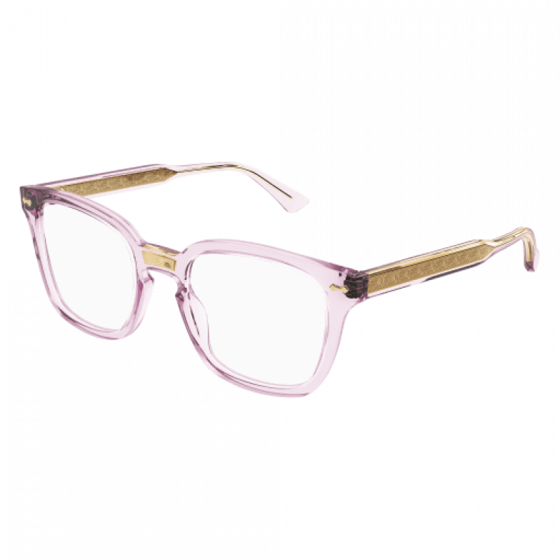 Eyeglasses Gucci GG 0184 O- 013 Pink / Transparent 50mm
