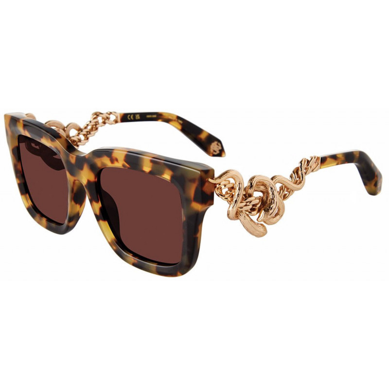 Sunglasses Roberto Cavalli SRC 041 M 0777 Brown/Honey Hav 52mm
