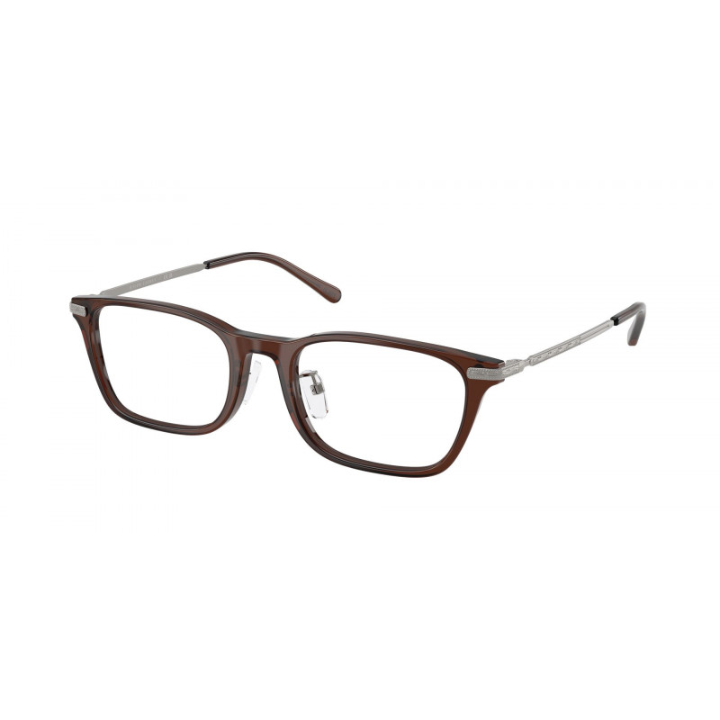 Eyeglasses Polo PH 2314 D 6282 Shiny Transparent Brown / Demo Lens 52mm