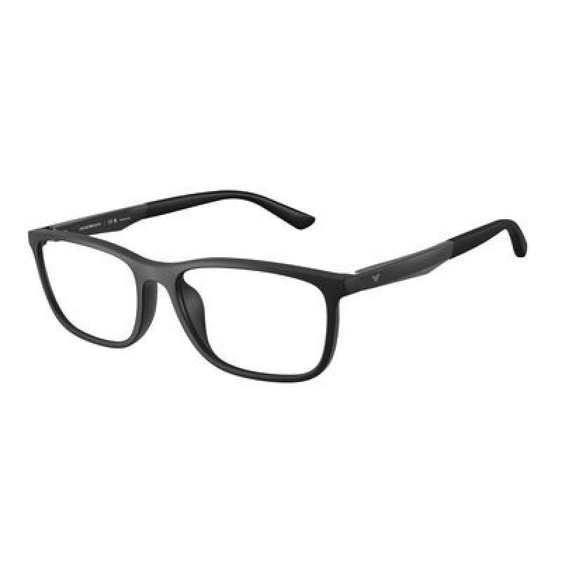 Eyeglasses Emporio Armani EA 3280 U 5001 Matte Black Demo Lens 55mm