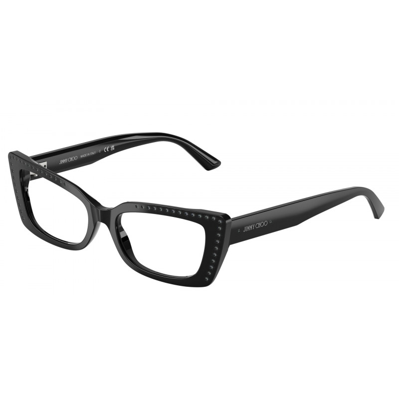 Eyeglasses Jimmy Choo JC 3018 B 5000 Black/Silver Night / Demo Lens 53mm
