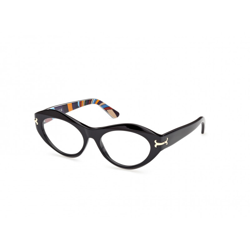 Eyeglasses Emilio Pucci EP 5269 005 Shiny Black / Black/Texture 54mm