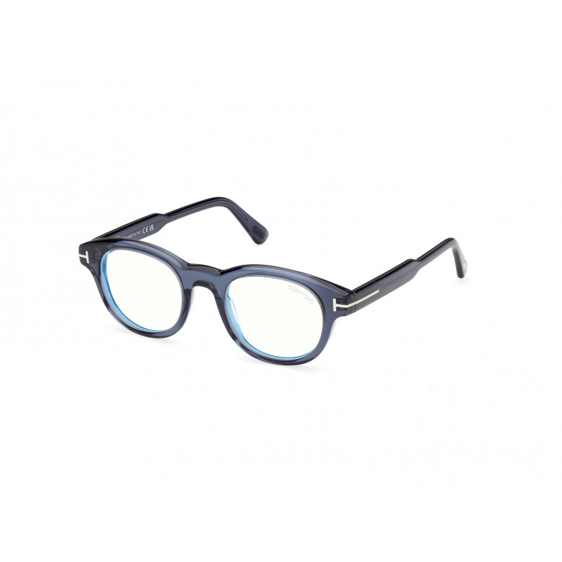 Eyeglasses Tom Ford FT 6121 -B 090 Shiny Blue / 47mm