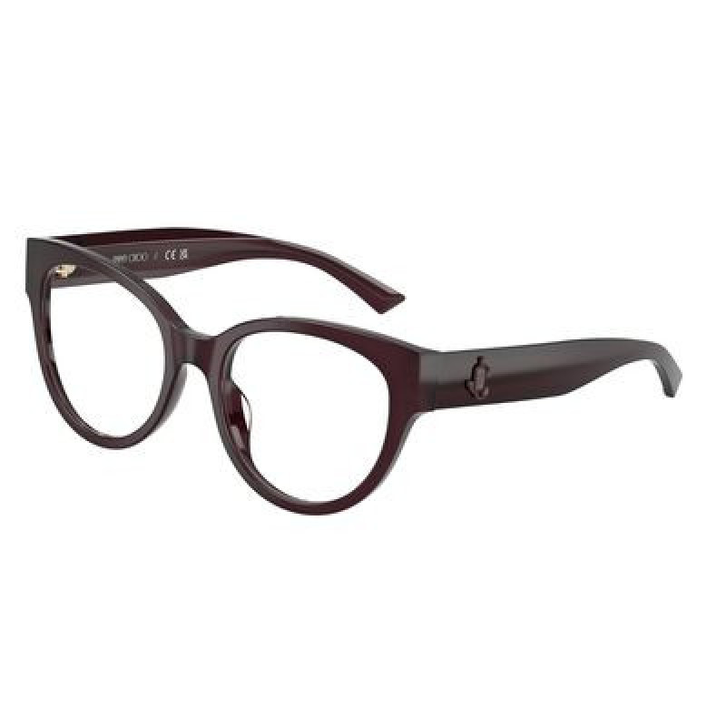 Eyeglasses Jimmy Choo JC 3050 U 5086 Opaline Prune / Demo Lens 54mm