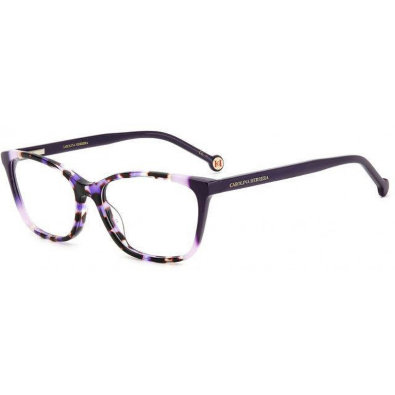Eyeglasses Carolina Herrera HER 0124 AY0 Havana Violet 54mm