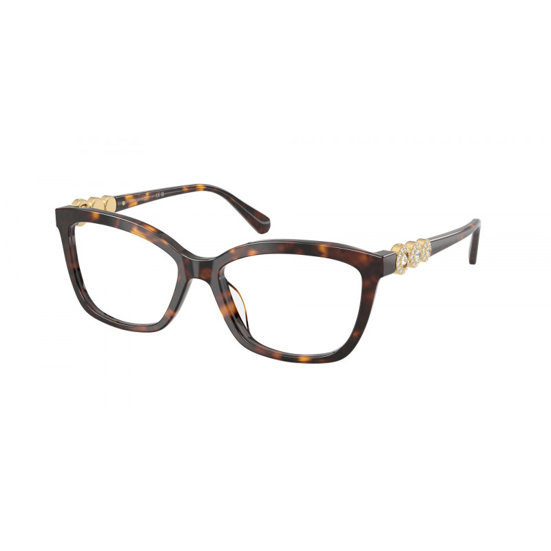Eyeglasses Swarovski SK 2072 U 1002 Havana Demo Lens 53mm
