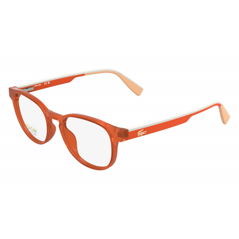 Eyeglasses LACOSTE L 3666 615 Transparent Orange  Lumi 47mm