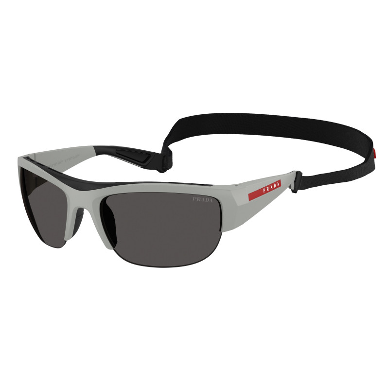Sunglasses Prada Linea Rossa PS A 01 S 13Z5S0 Matte Iron Grey / Dark Policarbonate Standard 69mm