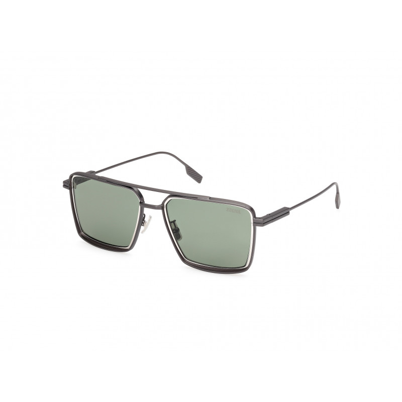 Sunglasses Zegna EZ 0257 09R Matte Gunmetal / 56mm