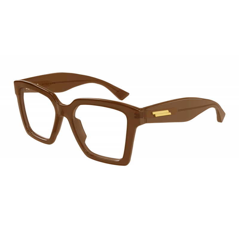 Eyeglasses Bottega Veneta BV 1458 O- 004 Brown / Transparent 52mm