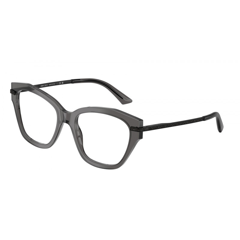 Eyeglasses Jimmy Choo JC 3043 J 5078 Transparent Black / Demo Lens 52mm