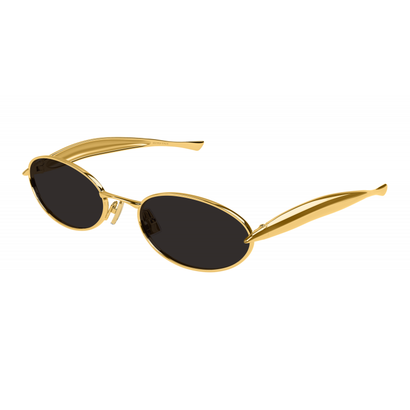 Sunglasses Bottega Veneta BV 1386 S- 001 Gold / Grey 57mm