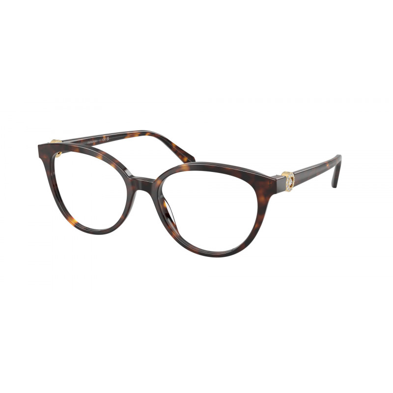 Eyeglasses Swarovski SK 2078 1002 Havana Demo Lens 52mm