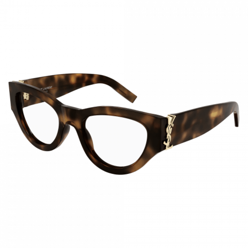 Eyeglasses Saint Laurent SL M 94 OPT- 002 Havana / Transparent 53mm
