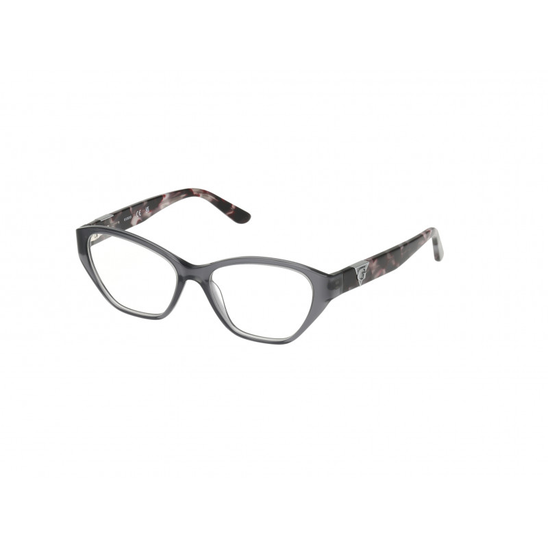 Eyeglasses Guess GU 50162 020 Shiny Grey / Grey/Havana 51mm