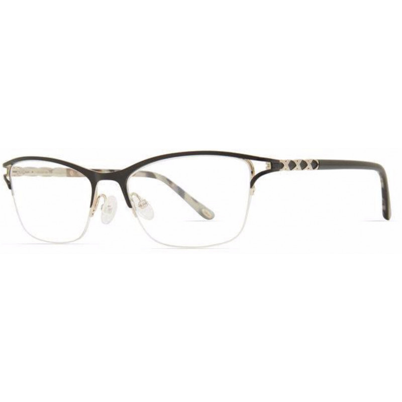 Eyeglasses Emozioni EM 4398 I46 Black Gold 52mm