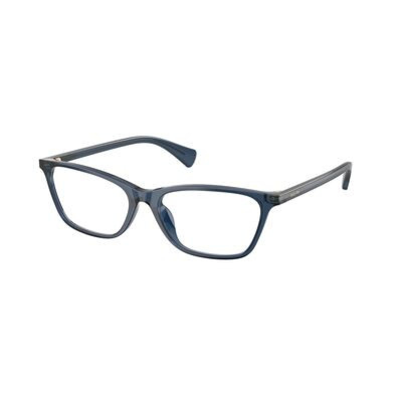 Eyeglasses Ralph RA 7187 U 6119 Blu Transparent / Demo 53mm