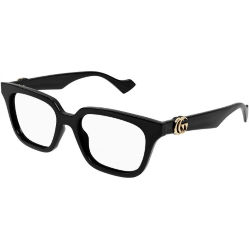 Eyeglasses Gucci GG 1536 O- 001 Black / Transparent 51mm