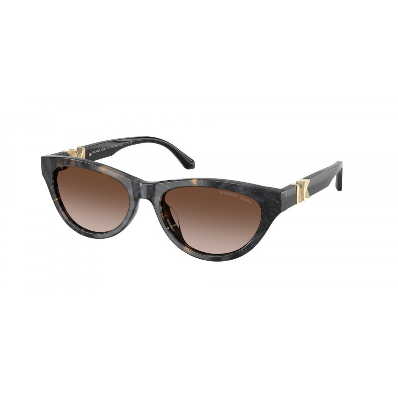 Sunglasses Michael Kors MK 2293 U 394513 Black Camo Tortoise / Brown Gradient Polyamide Standard 54mm