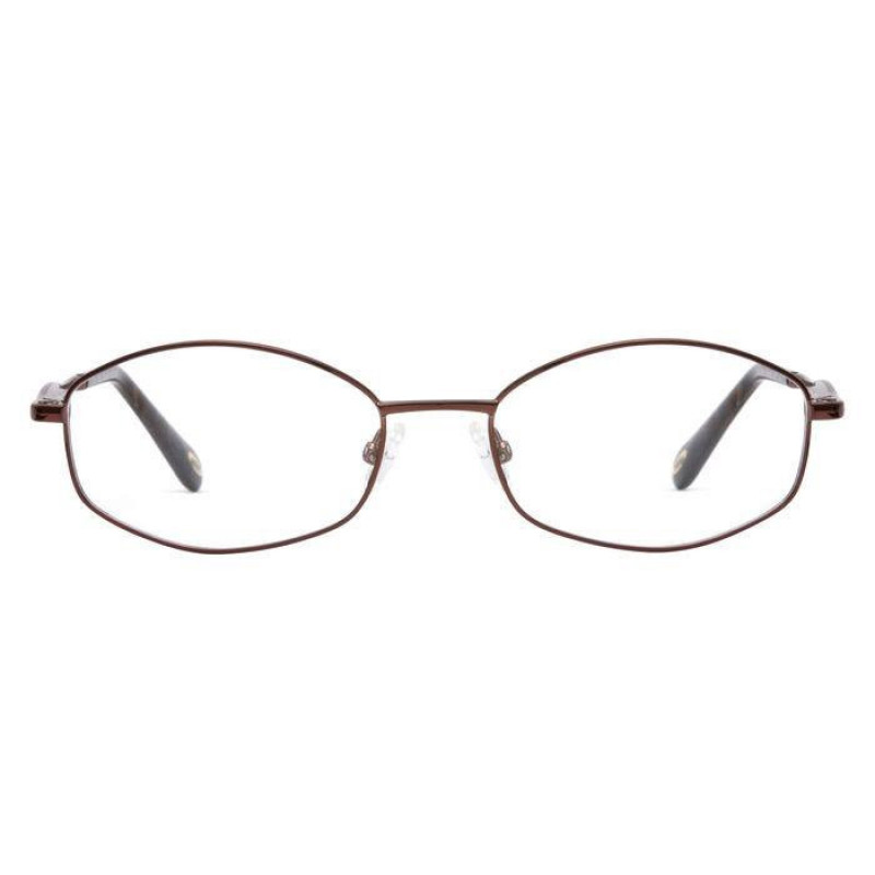 Eyeglasses Emozioni EM 4383 09Q Brown 52mm