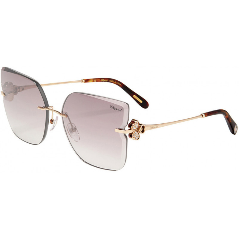 Sunglasses Chopard SCHL 91 S 0300 Shiny Total Rose Gold 62mm