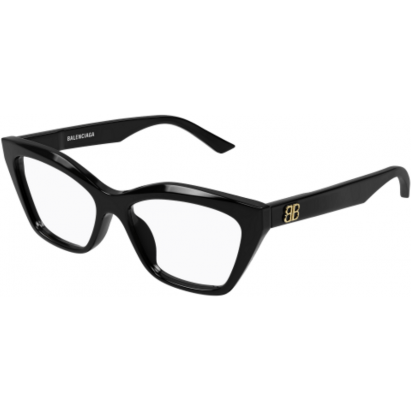 Eyeglasses Balenciaga BB 0342 O- 005 Black / Transparent 55mm