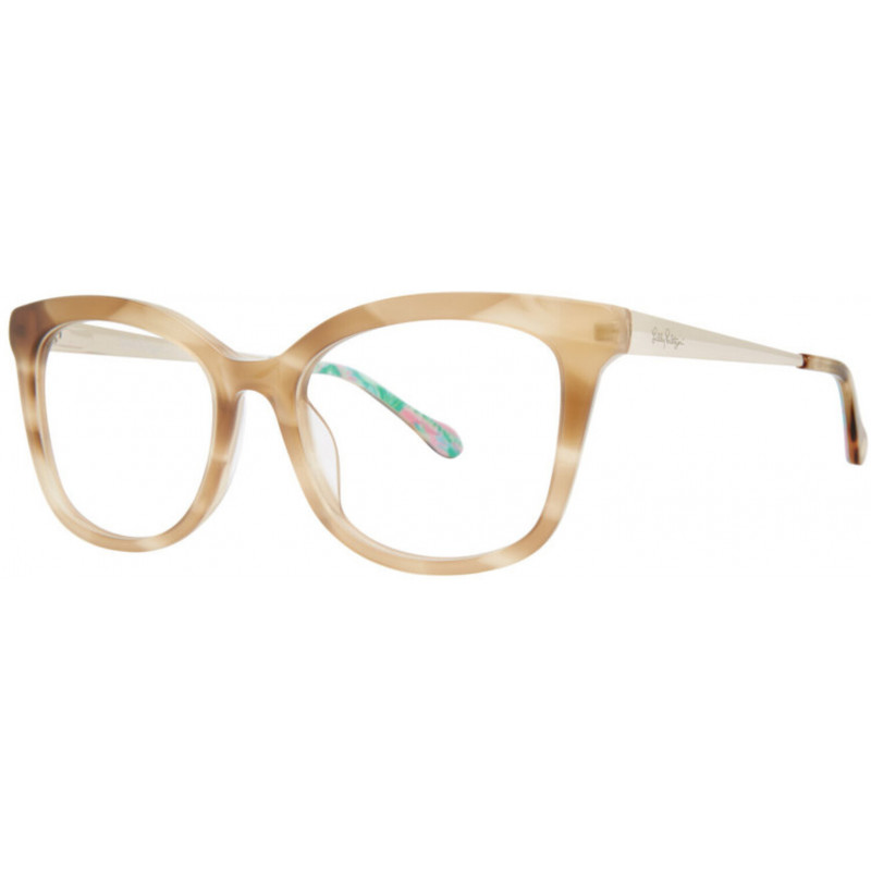 Eyeglasses Lilly Pulitzer Lemlie Blonde Tortoise 51mm