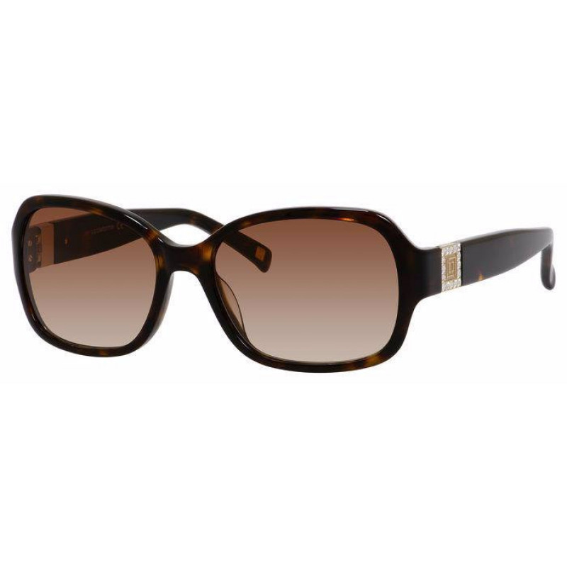 Sunglasses Liz Claiborne L 563 /S 8602 02 Brown Shaded