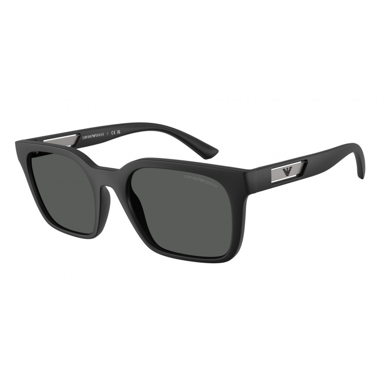 Sunglasses Emporio Armani EA 4269 500987 Matte Black / Dark Grey Polyamide Standard 54mm