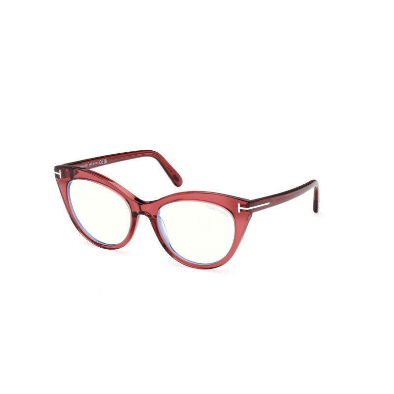 Eyeglasses Tom Ford FT 6091 -B 069 Shiny Bordeaux / 53mm