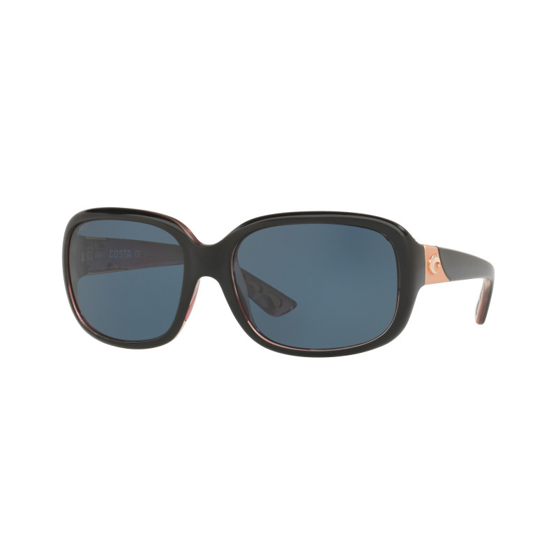 Sunglasses Costa Del Mar 06 S 9041 904106 Gannet 132 Shiny Black Hibiscu