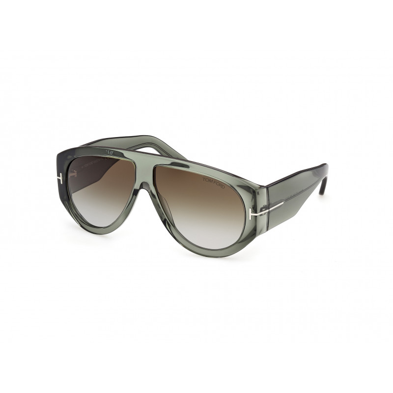 Sunglasses Tom Ford FT 1044 93B Shiny Light Green / 60mm