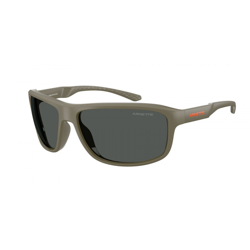 Sunglasses Arnette AN 4374 302887 Matte Olive / Dark Grey Policarbonate Standard 64mm