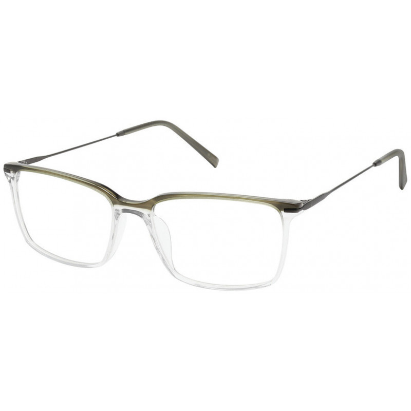 Eyeglasses TLG NU 088 C03 Green Striation 53mm