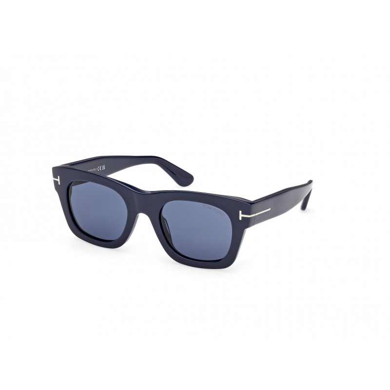 Sunglasses Tom Ford FT 1314 90V Shiny Blue / 51mm
