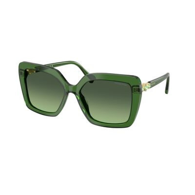 Sunglasses Swarovski SK 6049 10812A Milky Green / Gradient Polyamide Standard 57mm