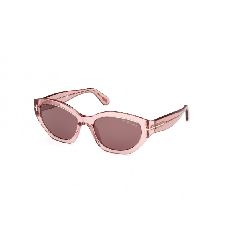 Sunglasses Tom Ford FT 1086 72E Shiny Light Pink / 55mm